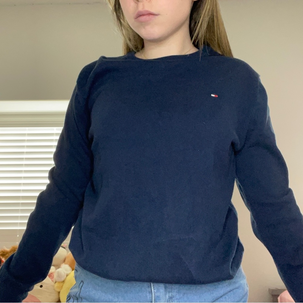 Tommy Hilfiger Navy Blue Crewneck